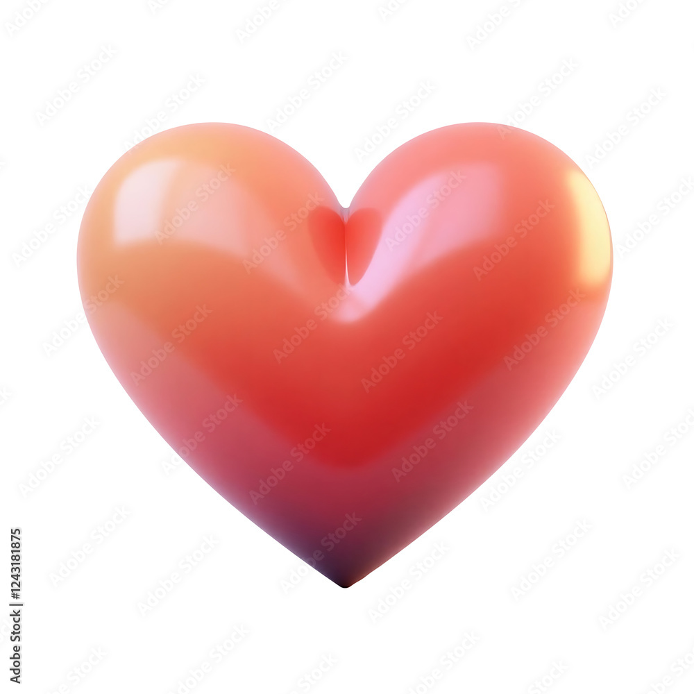 3D Heart Rotation Animation. Isolated Heart Shape for Games and Valentine’s Day 3D Heart Rotation Animation. Isolated Heart Shape for Games and Valentine’s Day