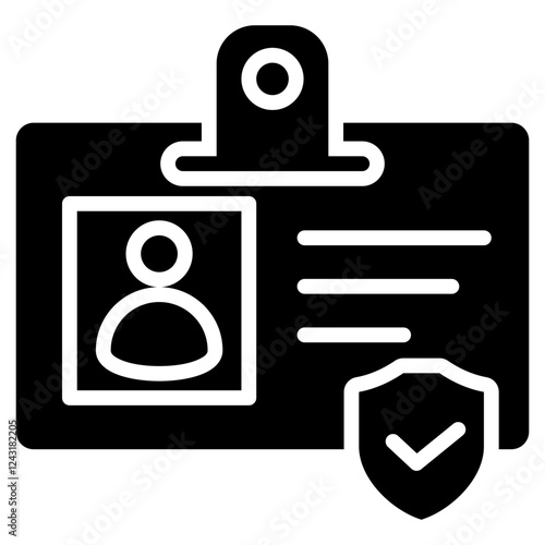 Identity Glyph Icon