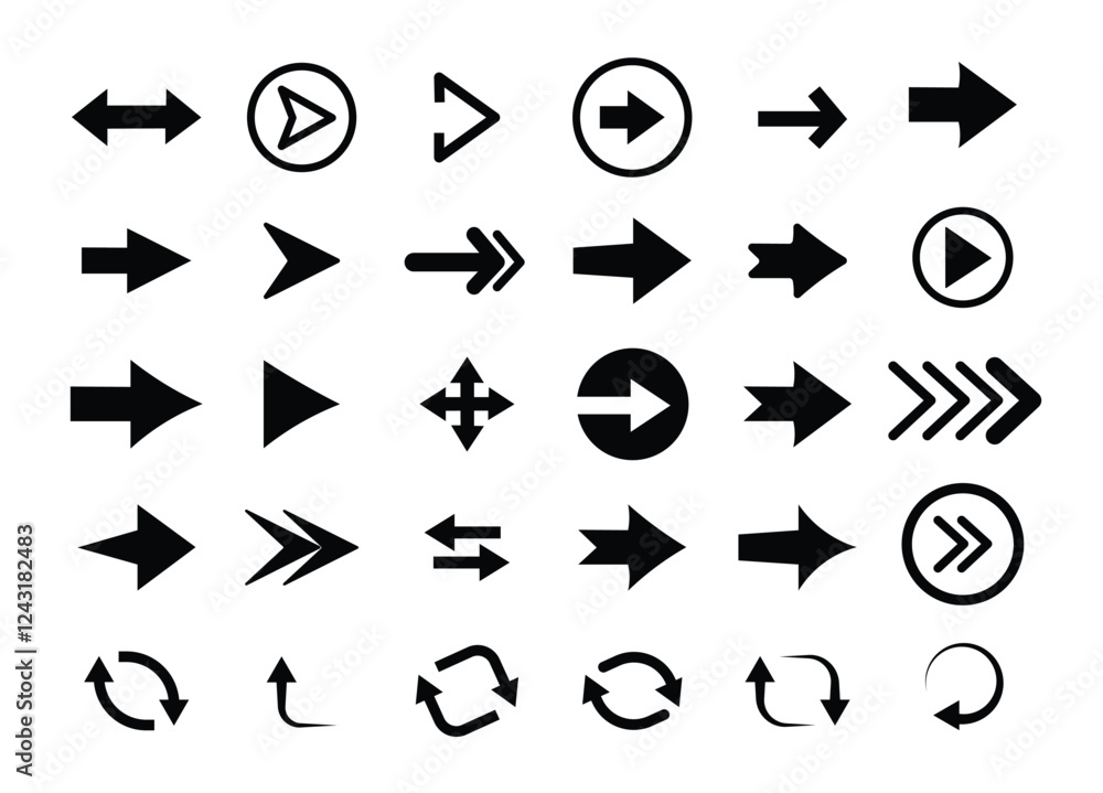 Arrow icon sets. Arrow collection. Simple arrow big set. Vector arrow illustration
Arrow icon sets. Arrow collection. Simple arrow big set. Vector arrow illustration
