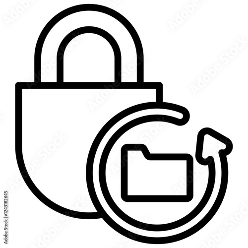 Back Up Outline Icon