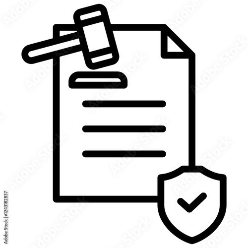 Compliance Outline Icon