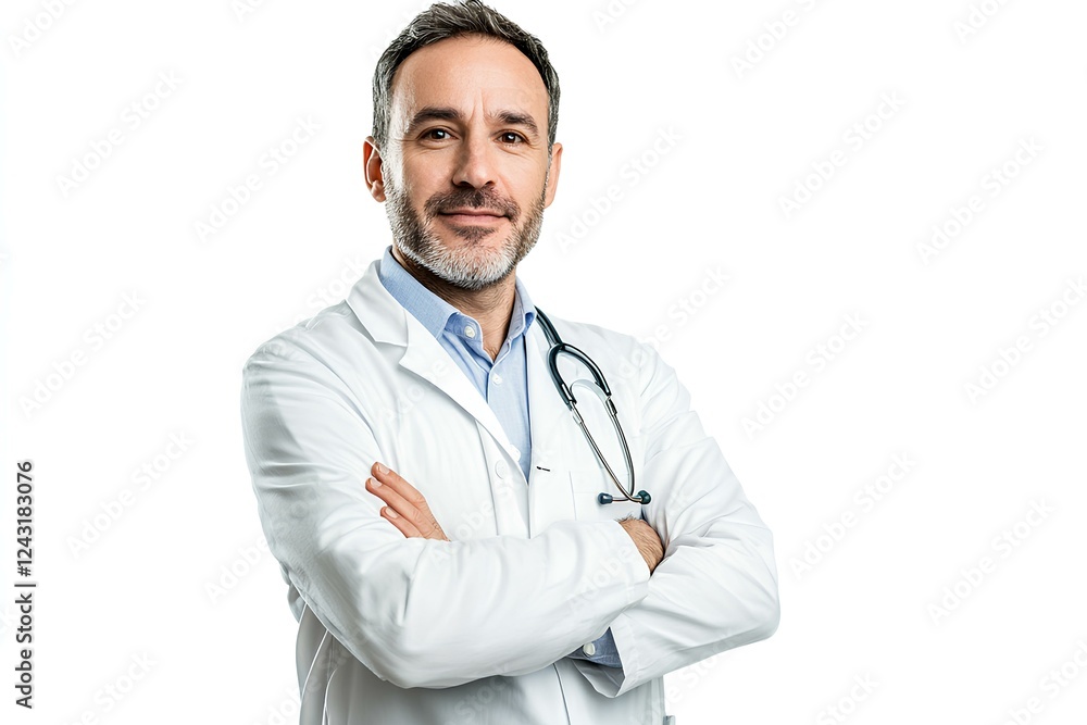a psychologist, isolated on white background a psychologist, isolated on white background