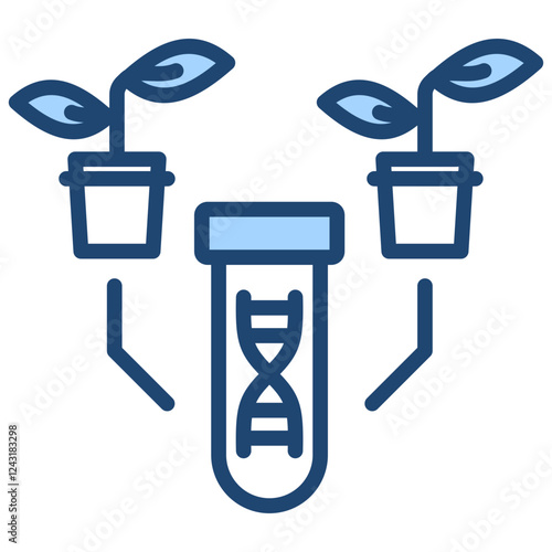 Transgene Blue Icon