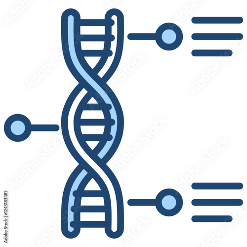 Genome Blue Icon