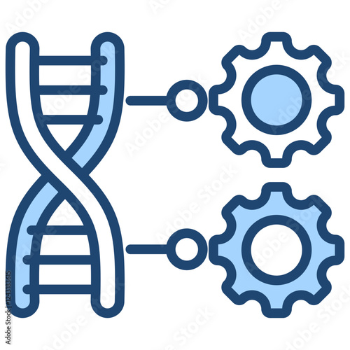 Crispr Blue Icon