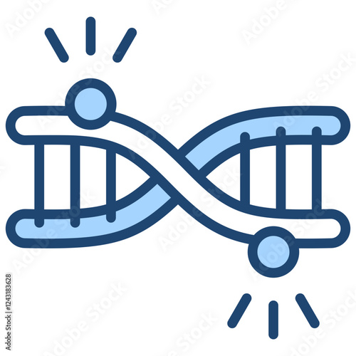 Mutation Blue Icon