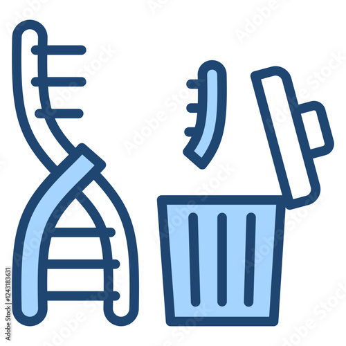 Deletion Blue Icon