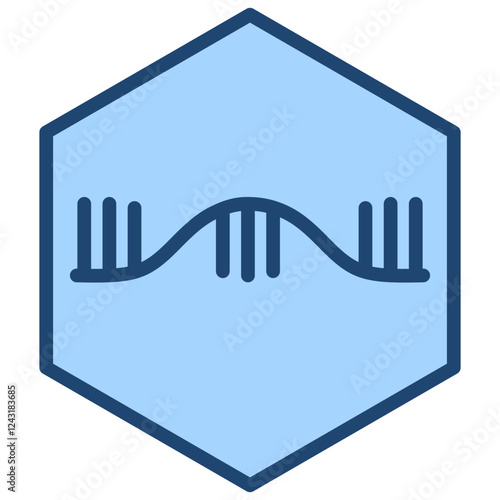 Mrna Blue Icon
