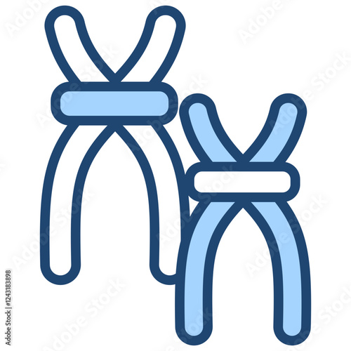 Homologous Recombination Blue Icon