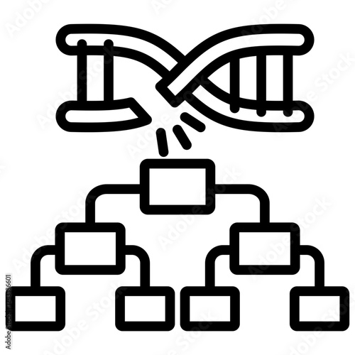 Inherited Disease Outline Icon