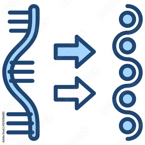 Translation Blue Icon