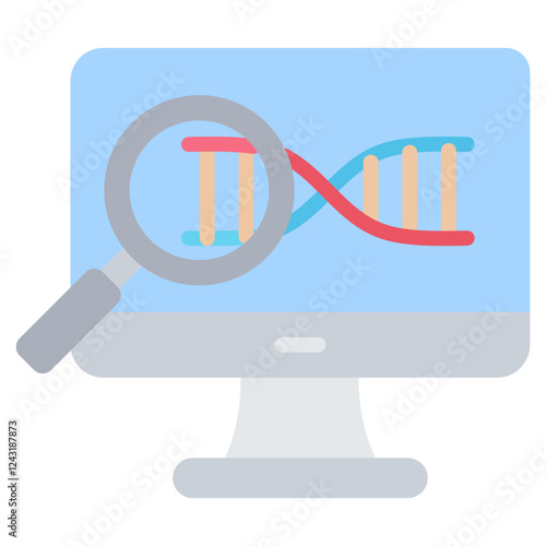 Sequencing Flat Icon