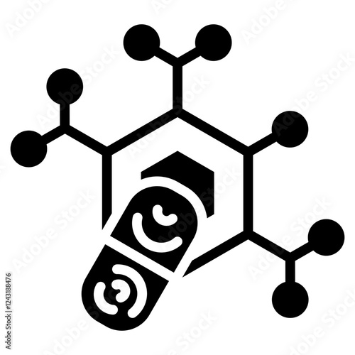 Enzyme Glyph Icon