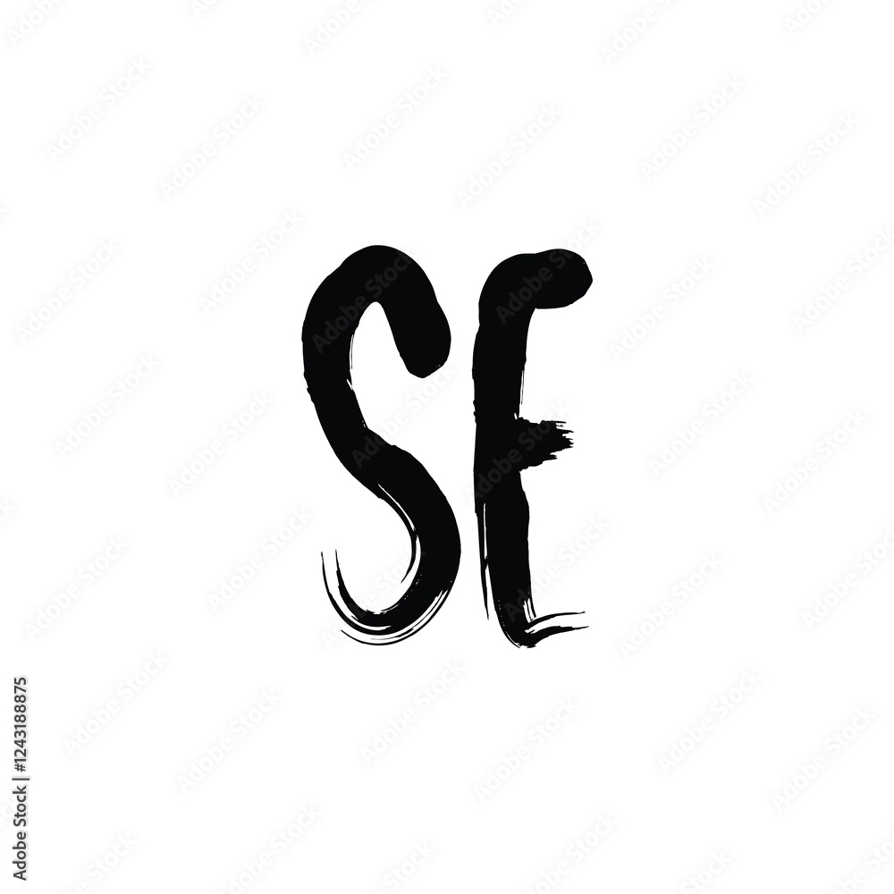 SE monogram logo design letter text name symbol monochrome logotype alphabet character simple logo SE monogram logo design letter text name symbol monochrome logotype alphabet character simple logo