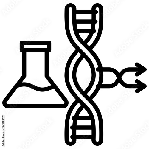 Mutation Outline Icon