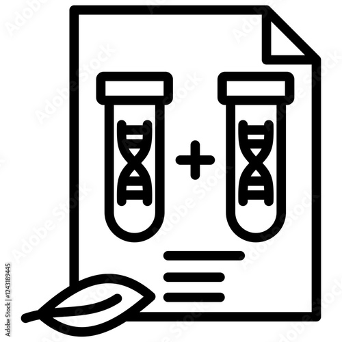 Hybridization Outline Icon