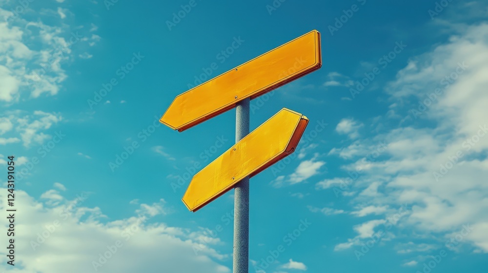 Blank Mockup Outdoor Signboards With Clear Sky for Use in Design Projects and Advertising Concepts Blank Mockup Outdoor Signboards With Clear Sky for Use in Design Projects and Advertising Concepts