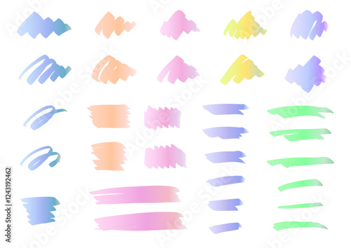 水彩風手書きフレーム