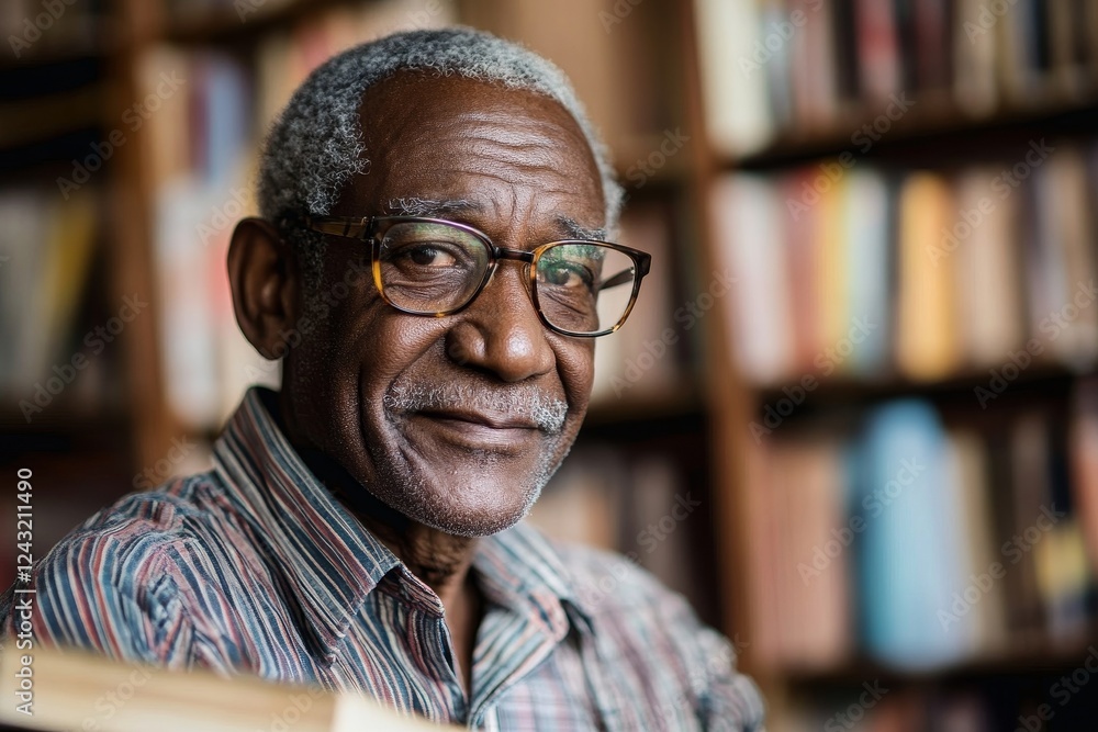Veteran African Man Person Education, Veteran African Man Person Education,