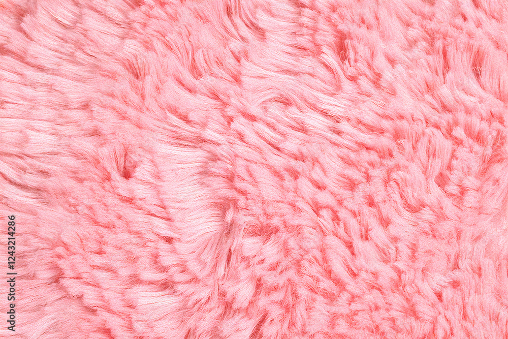 Soft pastel pink faux fur texture ideal for cozy backgrounds, warm banners, winter-themed headers, interior design projects, and textile presentations Soft pastel pink faux fur texture ideal for cozy backgrounds, warm banners, winter-themed headers, interior design projects, and textile presentations