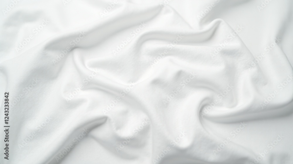 Crisp Morning Sheets - Top View, High-Resolution Crisp Morning Sheets - Top View, High-Resolution