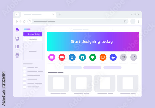 online design graphic design template based software image editor user interface design web based application creative tools