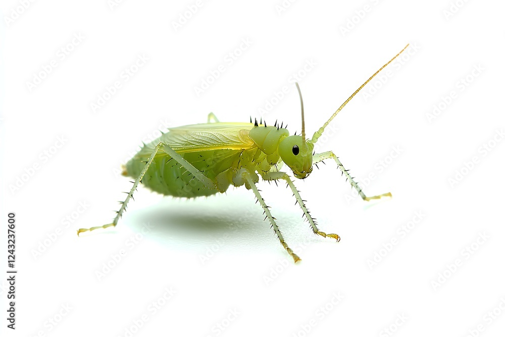 Fototapeta premium aphid isolated on white background