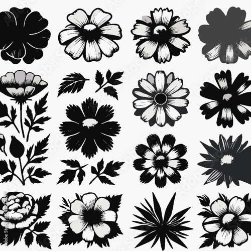100.eps"This flower logo is a beautiful and elegant design that represents nature, freshness, growth, and beauty. It features delicate floral patterns, blooming petals, or abstract flower shapes, symb