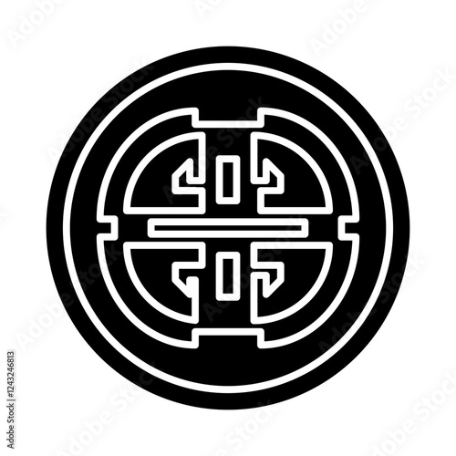 prosperity glyph icon