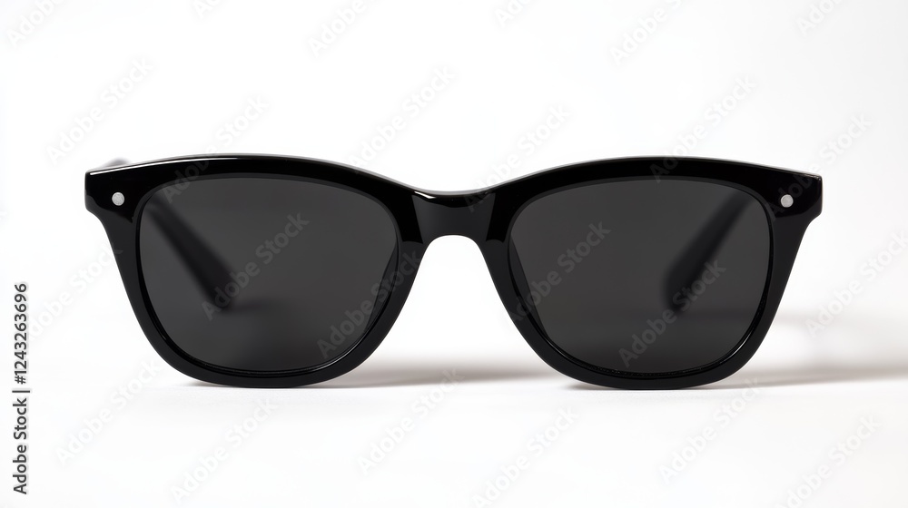 isolate black polarized folded glasses isolate black polarized folded glasses