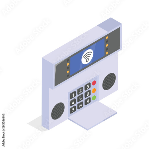 Take a look at this amazing icon of telecom in modern style