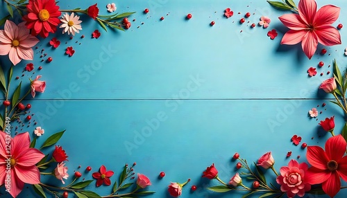 Panoramic Labor Day Background with Festive Banner and Copy Space for Holiday Greetings