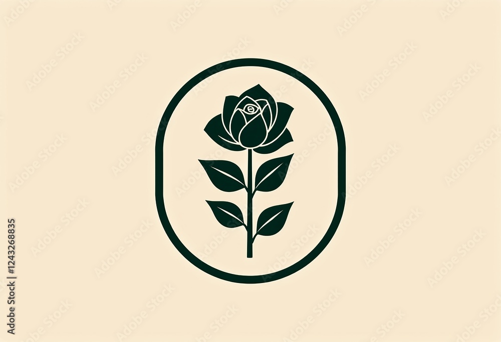 Minimal Elegant Logo: Oval Frame, Dark Green Rose, Beige Background, Clean Design, Sophisticated Branding, Modern Organic Aesthetic.
Minimal Elegant Logo: Oval Frame, Dark Green Rose, Beige Background, Clean Design, Sophisticated Branding, Modern Organic Aesthetic.