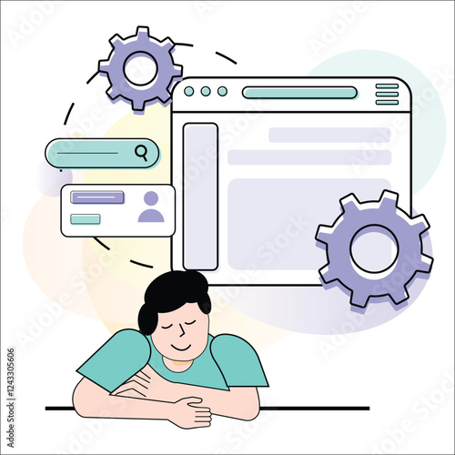 Sales Boosting Software & Smart Marketing – AI, CRM & Digital Ads Concept