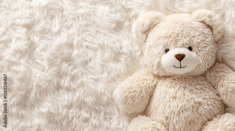 Cozy Teddy Bear Fur Texture – Fluffy Background for Plush Toys & Baby Product Branding Cozy Teddy Bear Fur Texture – Fluffy Background for Plush Toys & Baby Product Branding