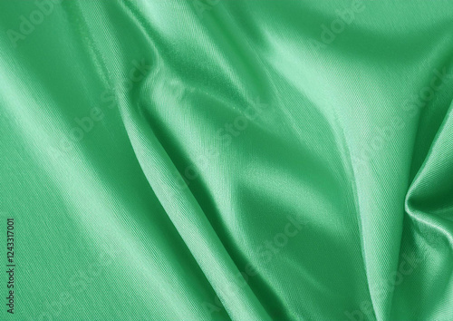 Wallpaper Mural 緑色のサテンの背景テクスチャ Torontodigital.ca