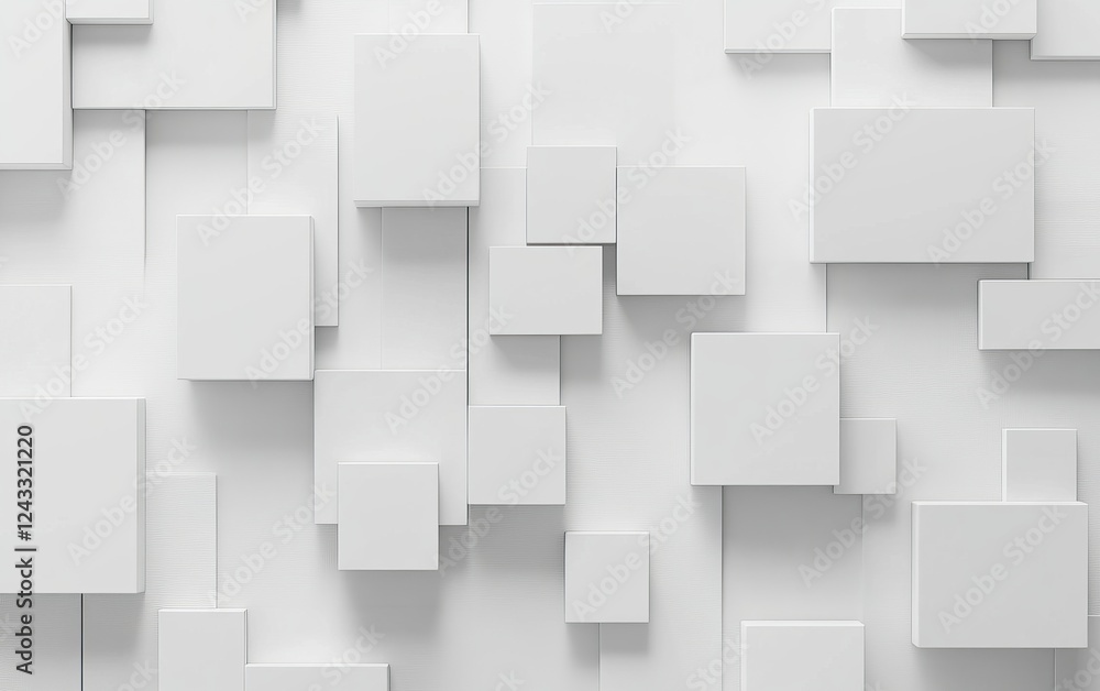 White Cubes Abstract Wall Texture Background White Cubes Abstract Wall Texture Background