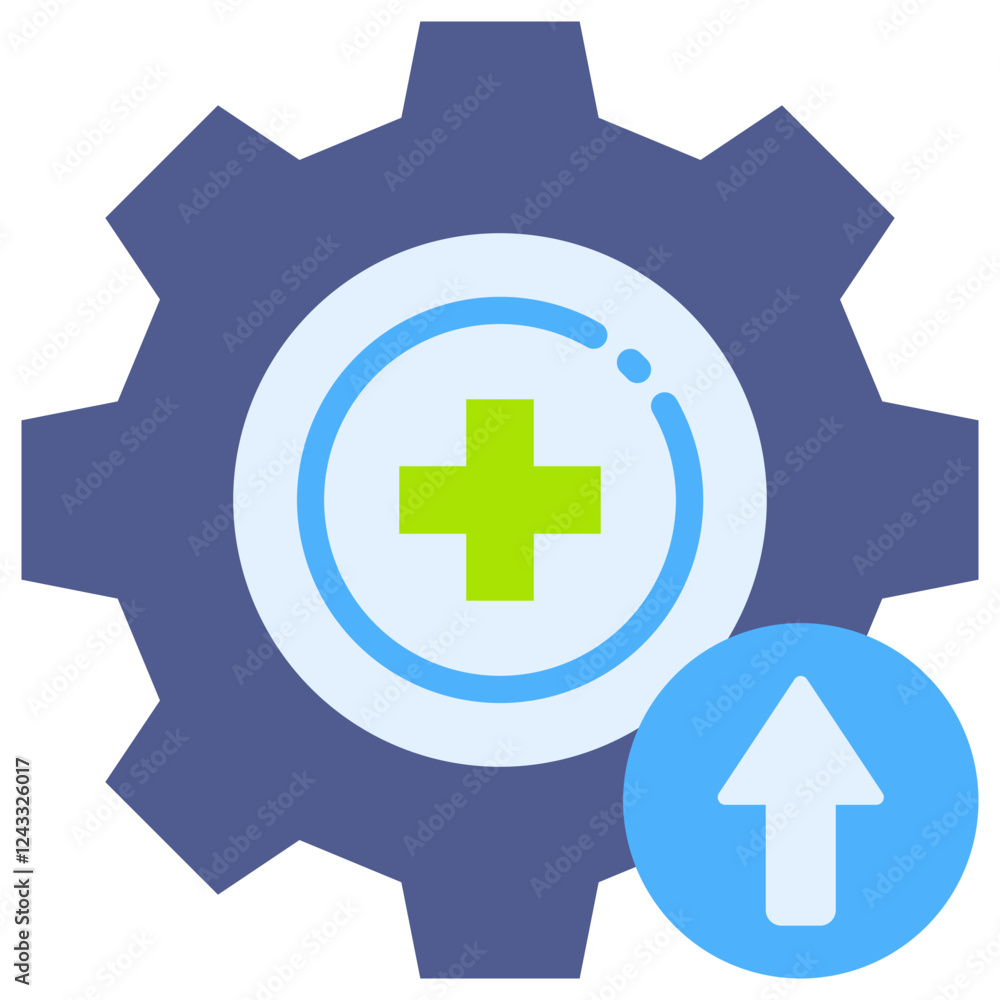 Obraz premium Health Optimization Icon