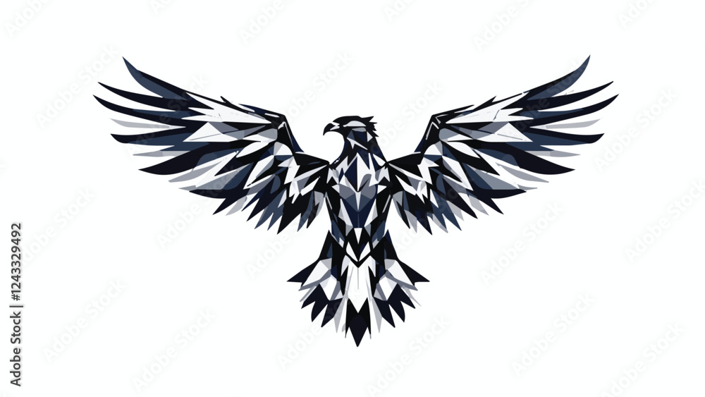 Obraz premium eagle with wings