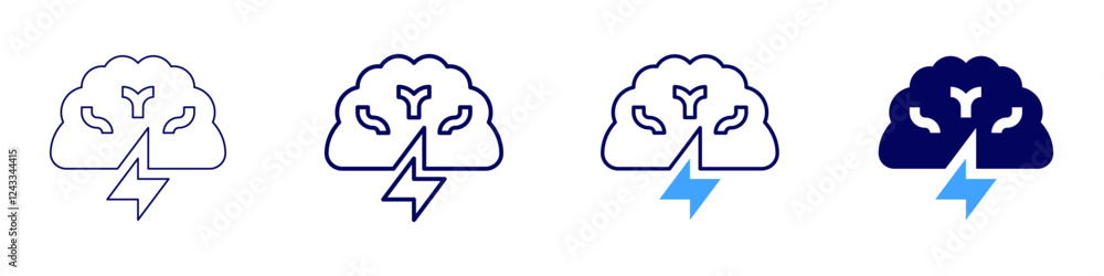 Growth optimization icon in 4 different styles. Thin Line, Line, Bold, and Bold Line. Duotone style. Editable stroke Growth optimization icon in 4 different styles. Thin Line, Line, Bold, and Bold Line. Duotone style. Editable stroke
