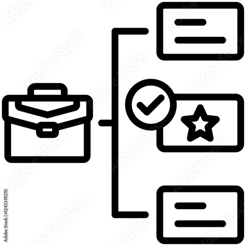 Work Prioritization Icon