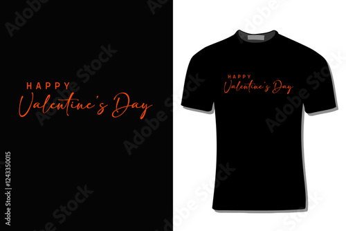 Valentine's Day T Shirt Design Illustration For Print, Poster, Card, Mug, Bag, Invitation.