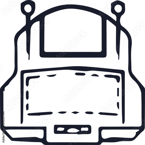 cyberpunk style icons and technology icon