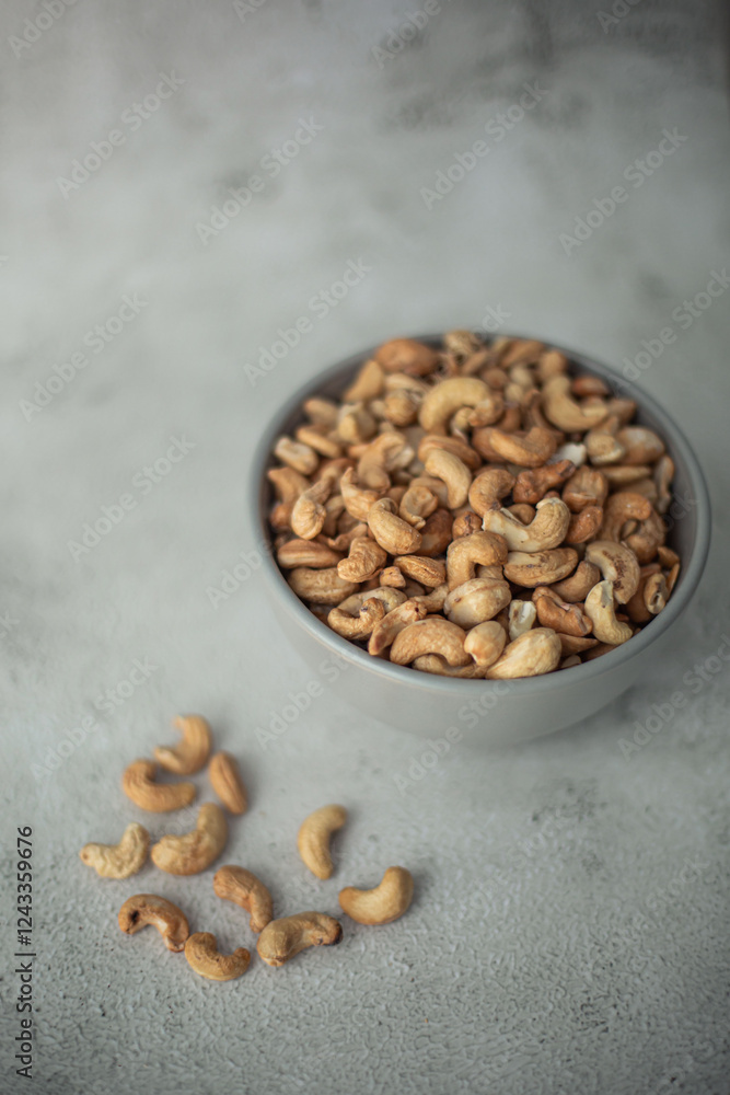 cashew nuts on the table cashew nuts on the table
