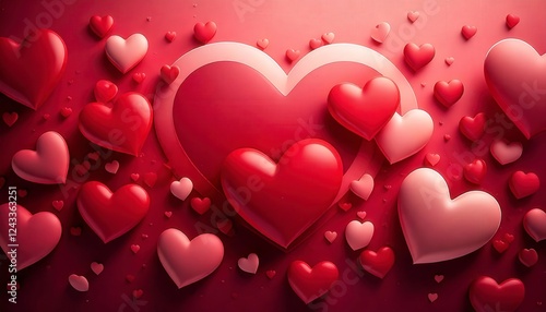 A romantic Valentine's Day background