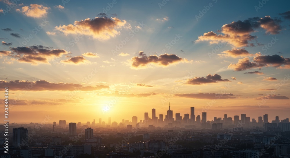 Sunset, Sky clouds over sea in the Evening with Orange, Yellow Gold sunlight in Golden hour and Dramatic fluffy, Horizon sea Summer sky landscape, Dusk sky background Sunset, Sky clouds over sea in the Evening with Orange, Yellow Gold sunlight in Golden hour and Dramatic fluffy, Horizon sea Summer sky landscape, Dusk sky background