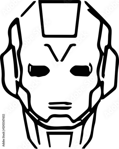 cyberpunk style icons and technology icon