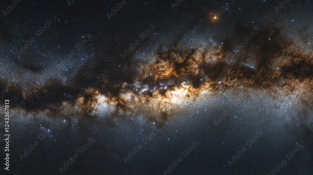 A captivating image showcasing a galaxy with a prominent star at its core, illustrating the beauty and complexity of cosmic structures. A captivating image showcasing a galaxy with a prominent star at its core, illustrating the beauty and complexity of cosmic structures.