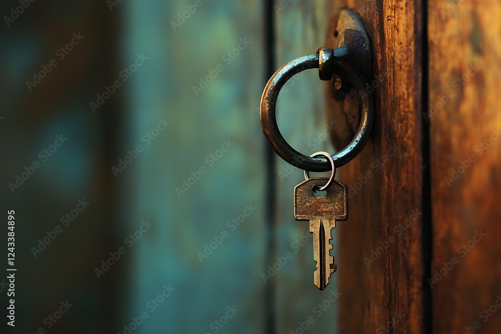 Savings Growth: A Glass Jar Filled with Coins and Blossoming Flowers. Open door to a new home with key and home shaped keychain. Mortgage, investment, real estate, property and new home concept Savings Growth: A Glass Jar Filled with Coins and Blossoming Flowers. Open door to a new home with key and home shaped keychain. Mortgage, investment, real estate, property and new home concept
