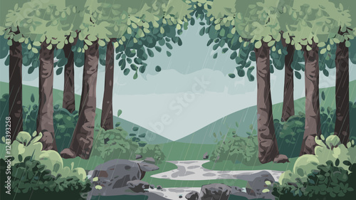 Rain in the Forest